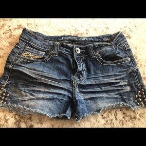 Cowgurl Tuff Denim Shorts